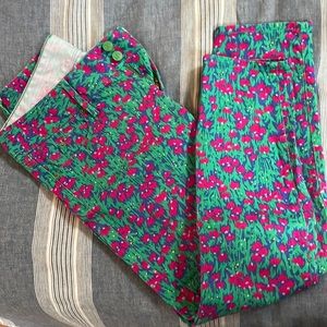 Lilly Pulitzer Floral Worth Skinny Mini Jeans